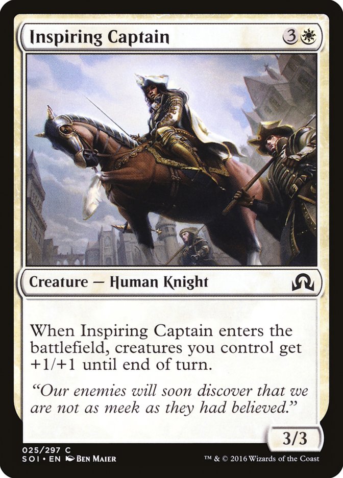 Inspiring Captain [Shadows over Innistrad] - Devastation Store | Devastation Store