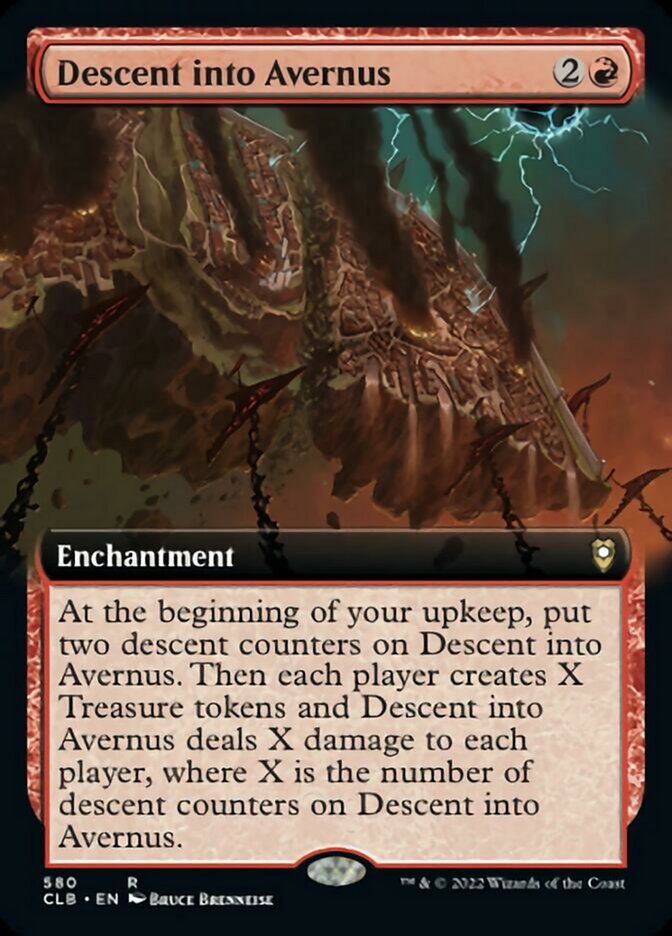 Descent into Avernus (Extended Art) [Commander Legends: Battle for Baldur's Gate] | Devastation Store