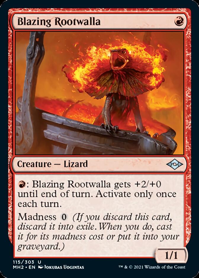 Blazing Rootwalla [Modern Horizons 2] | Devastation Store