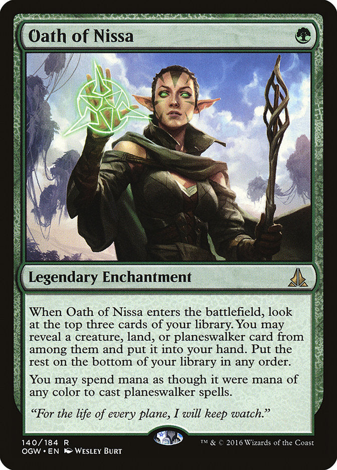 Oath of Nissa [Oath of the Gatewatch] - Devastation Store | Devastation Store