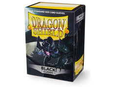 Dragon Shield Classic Sleeve -  Black ‘Signoir’ 100ct - Devastation Store | Devastation Store