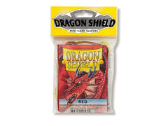 Dragon Shield Classic (Mini) Sleeve - Red ‘Titanius’ 50ct - Devastation Store | Devastation Store