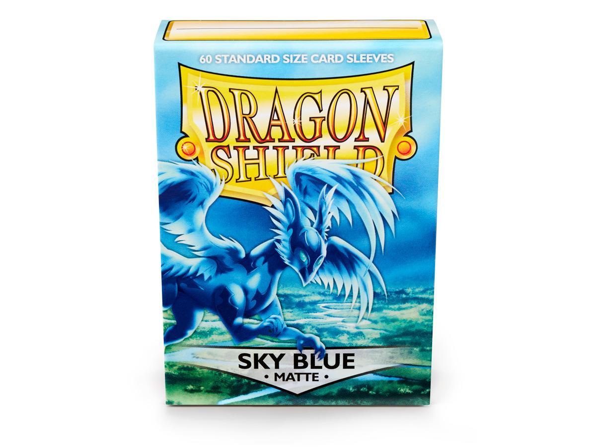 Dragon Shield Matte Sleeve - Sky Blue ‘Notos’ 60ct - Devastation Store | Devastation Store