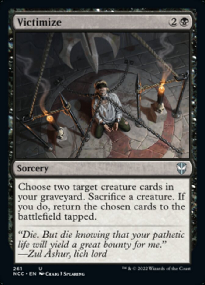 Victimize [Streets of New Capenna Commander] | Devastation Store