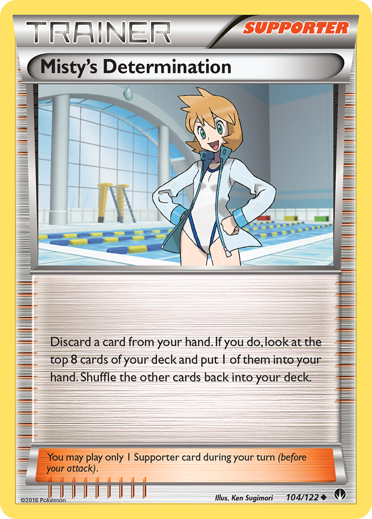 Misty's Determination (104/122) [XY: BREAKpoint] | Devastation Store