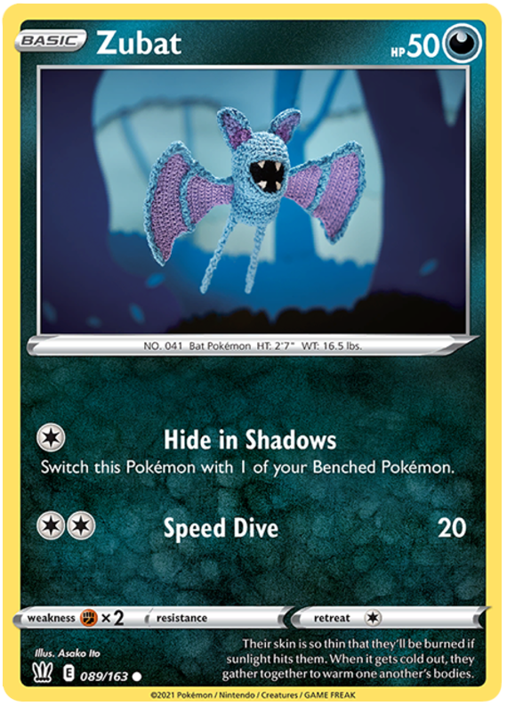 Zubat (089/163) [Sword & Shield: Battle Styles] | Devastation Store