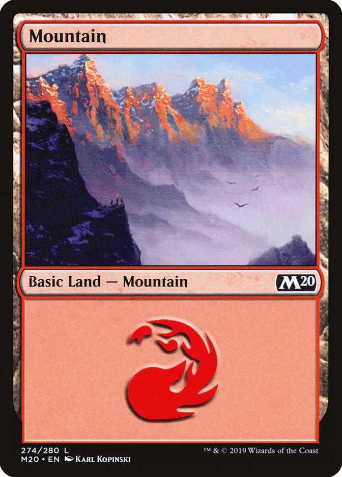 Mountain (274) [Core Set 2020] | Devastation Store
