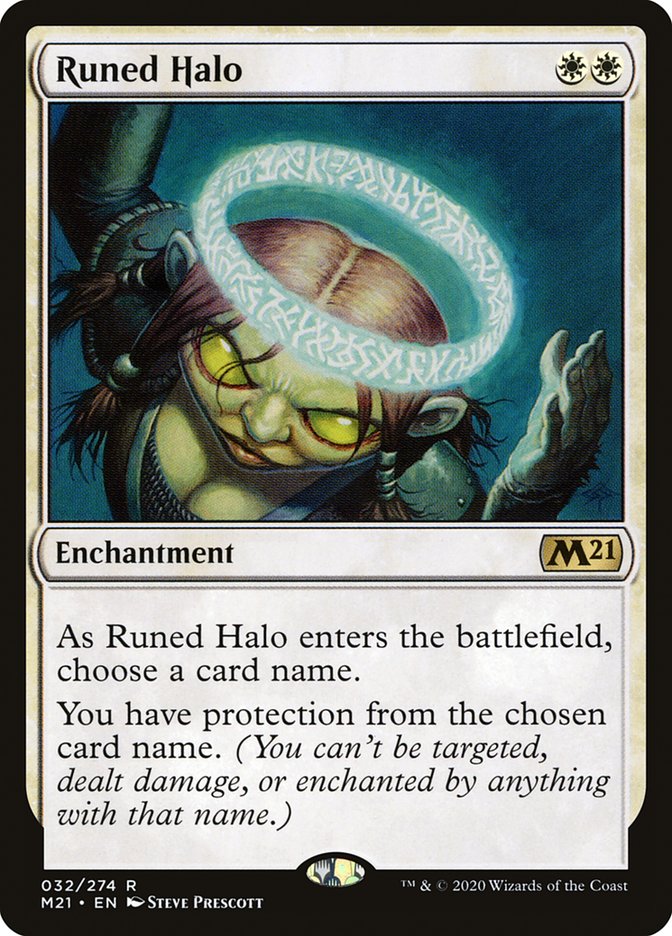 Runed Halo [Core Set 2021] | Devastation Store