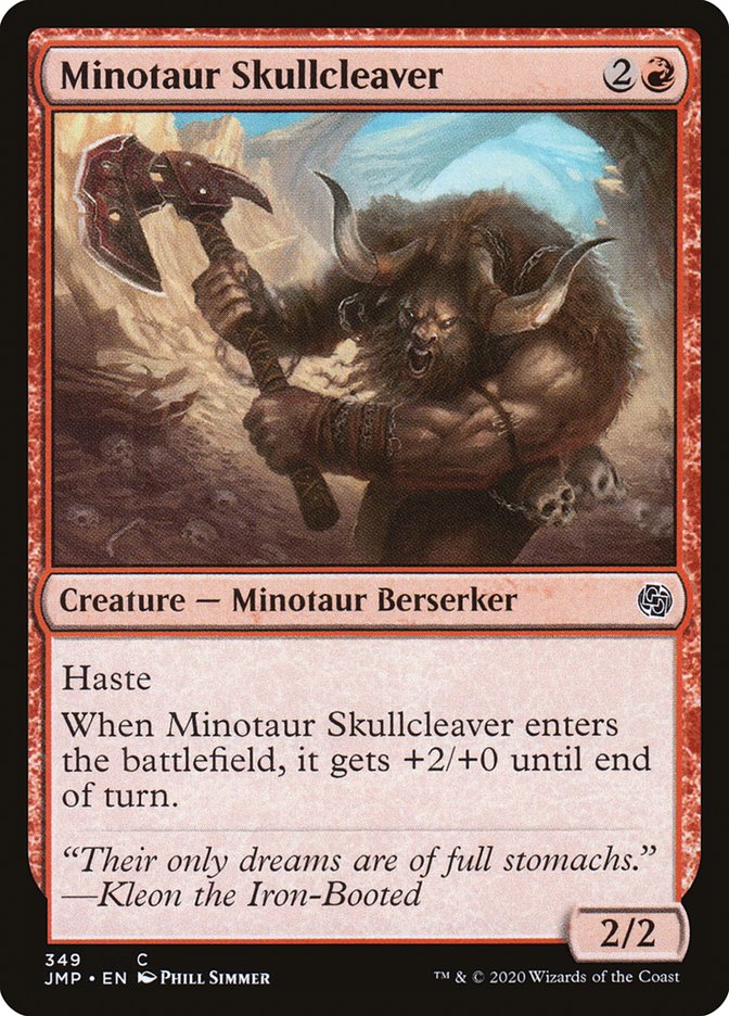 Minotaur Skullcleaver [Jumpstart] | Devastation Store