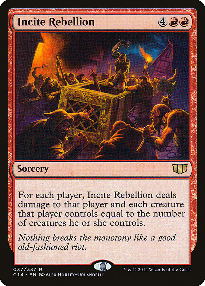 Incite Rebellion [Commander 2014] - Devastation Store | Devastation Store