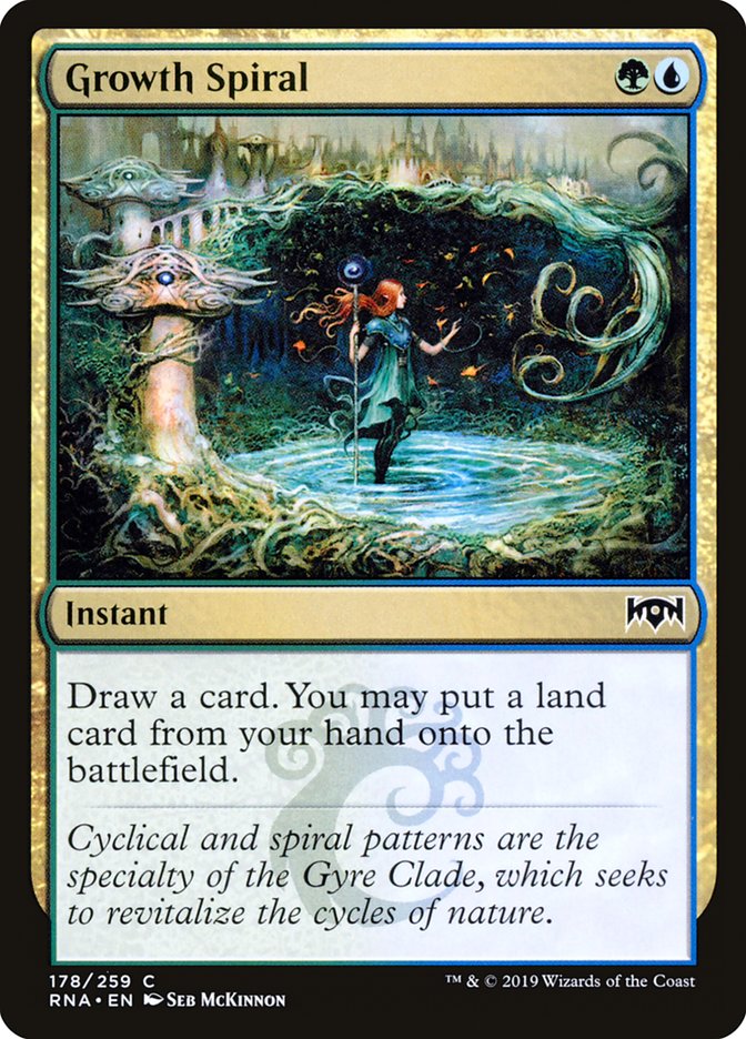 Growth Spiral [Ravnica Allegiance] | Devastation Store