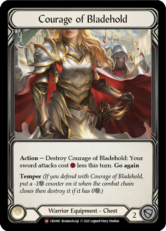 Courage of Bladehold [CRU081] Unlimited Normal | Devastation Store