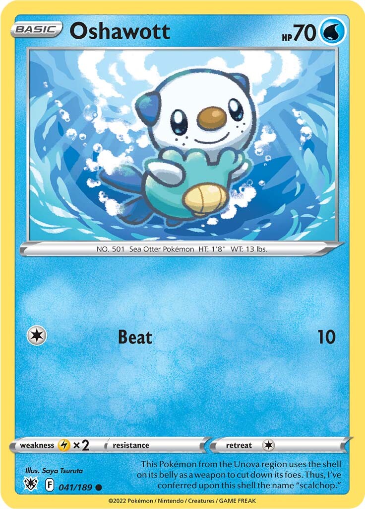 Oshawott (041/189) [Sword & Shield: Astral Radiance] | Devastation Store