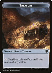Rock // Treasure Token [Commander Legends Tokens] | Devastation Store