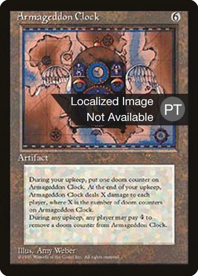Armageddon Clock [Fourth Edition (Foreign Black Border)] | Devastation Store