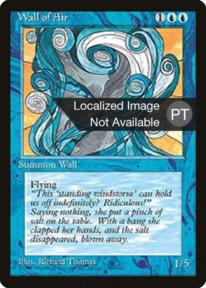 Wall of Air [Fourth Edition (Foreign Black Border)] | Devastation Store