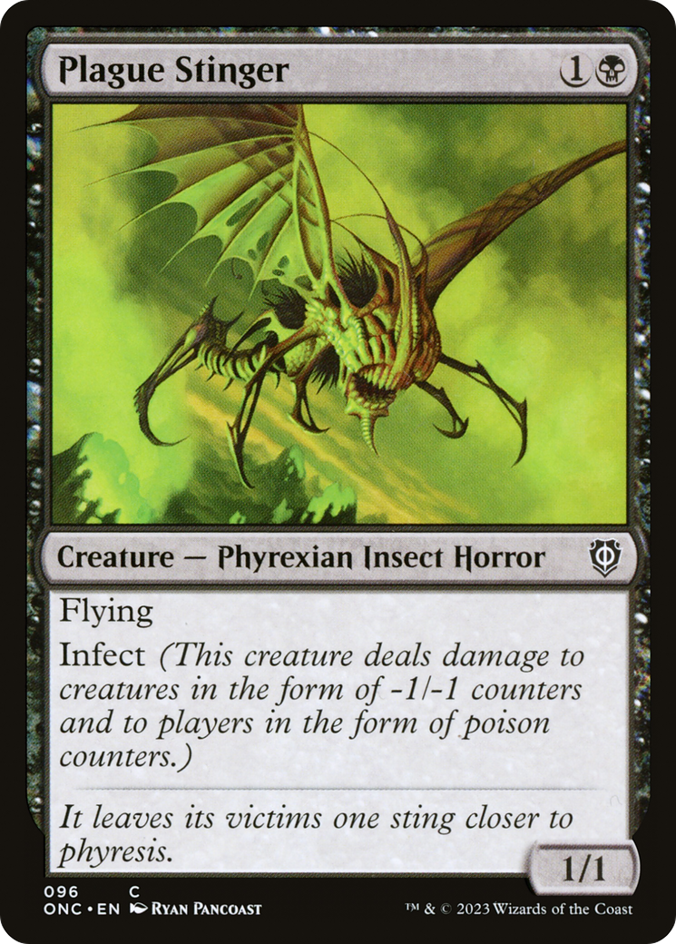 Plague Stinger [Phyrexia: All Will Be One Commander] | Devastation Store