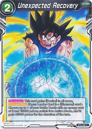 Unexpected Recovery [BT9-089] | Devastation Store