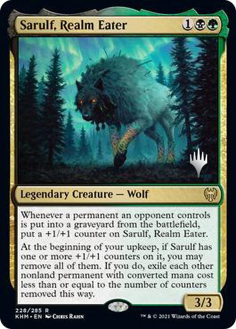 Sarulf, Realm Eater [Kaldheim Promos] | Devastation Store