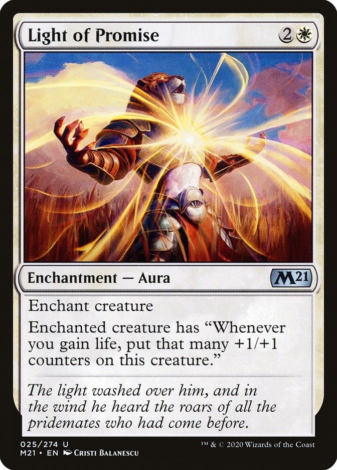 Light of Promise [Core Set 2021] | Devastation Store