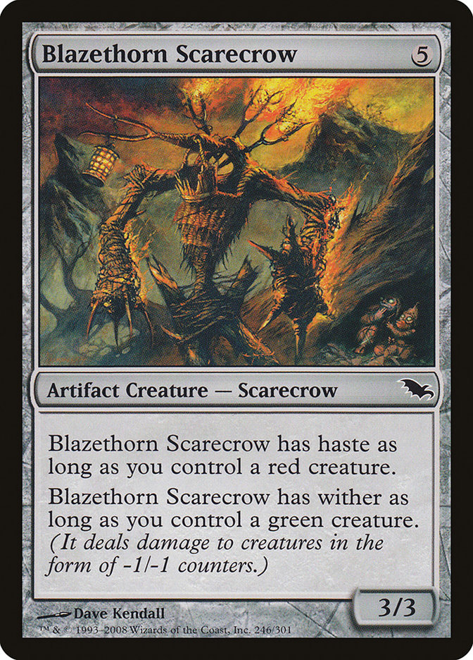 Blazethorn Scarecrow [Shadowmoor] - Devastation Store | Devastation Store