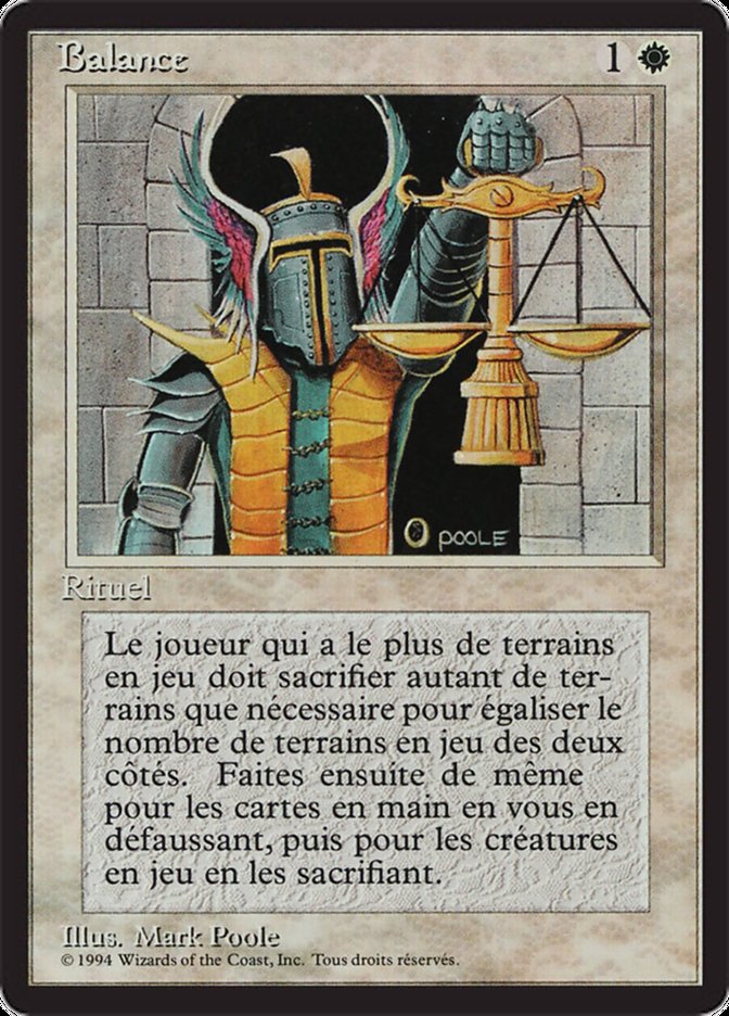 Balance [Foreign Black Border] | Devastation Store