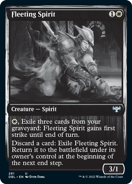 Fleeting Spirit [Innistrad: Double Feature] | Devastation Store