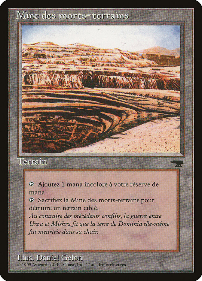 Strip Mine (French) - "Mine des morts-terrains" [Renaissance] | Devastation Store