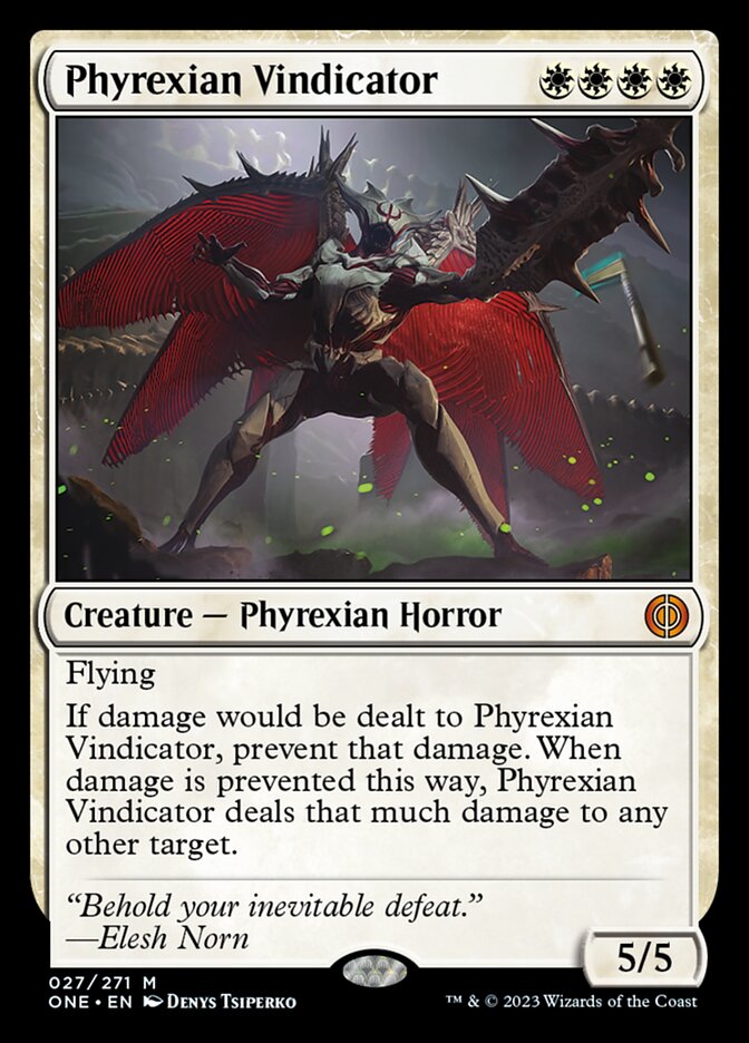 Phyrexian Vindicator [Phyrexia: All Will Be One] | Devastation Store