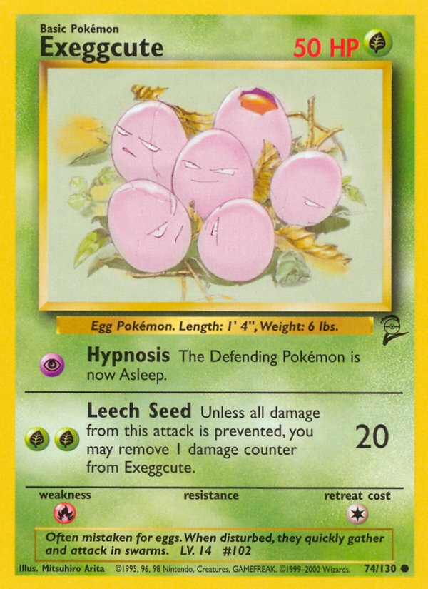 Exeggcute (74/130) [Base Set 2] | Devastation Store