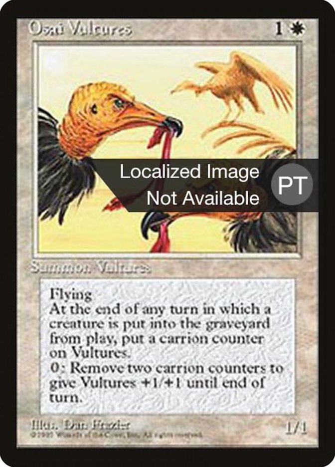 Osai Vultures [Fourth Edition (Foreign Black Border)] | Devastation Store