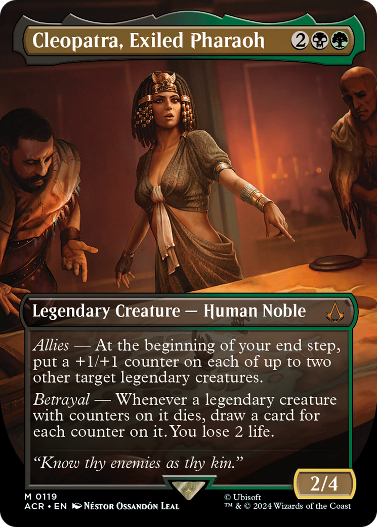 Cleopatra, Exiled Pharaoh (Borderless) [Assassin's Creed] | Devastation Store