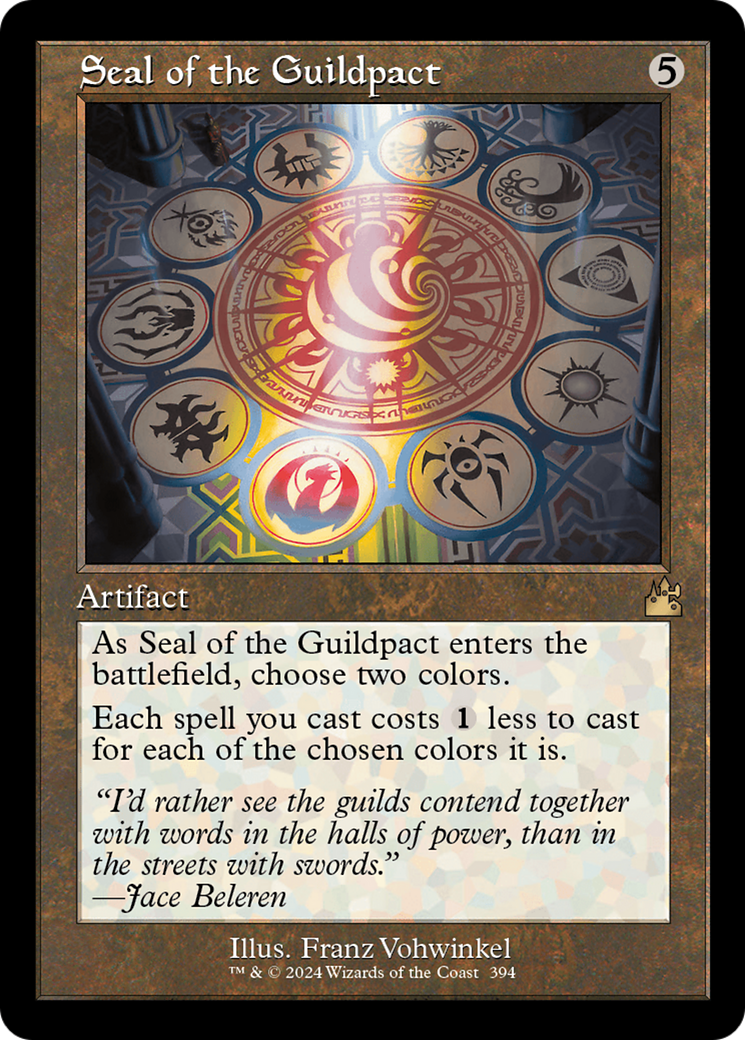 Seal of the Guildpact (Retro Frame) [Ravnica Remastered] | Devastation Store