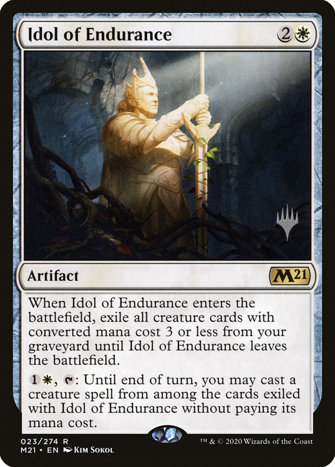 Idol of Endurance (Promo Pack) [Core Set 2021 Promos] | Devastation Store