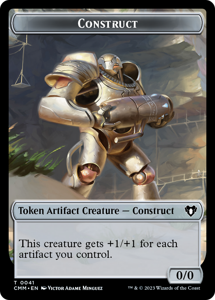 Construct Token (41) [Commander Masters Tokens] | Devastation Store