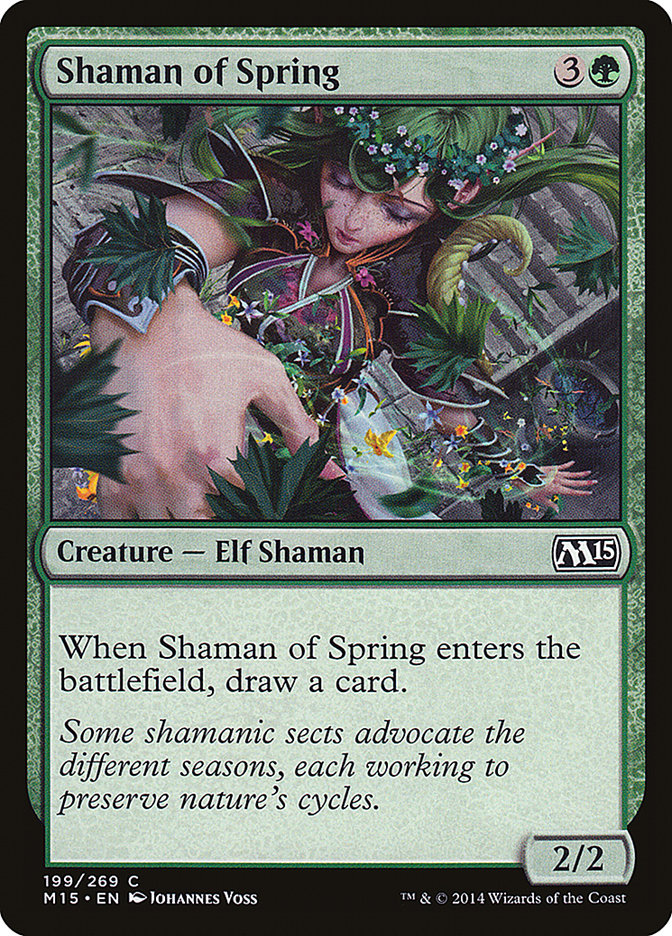 Shaman of Spring [Magic 2015] | Devastation Store