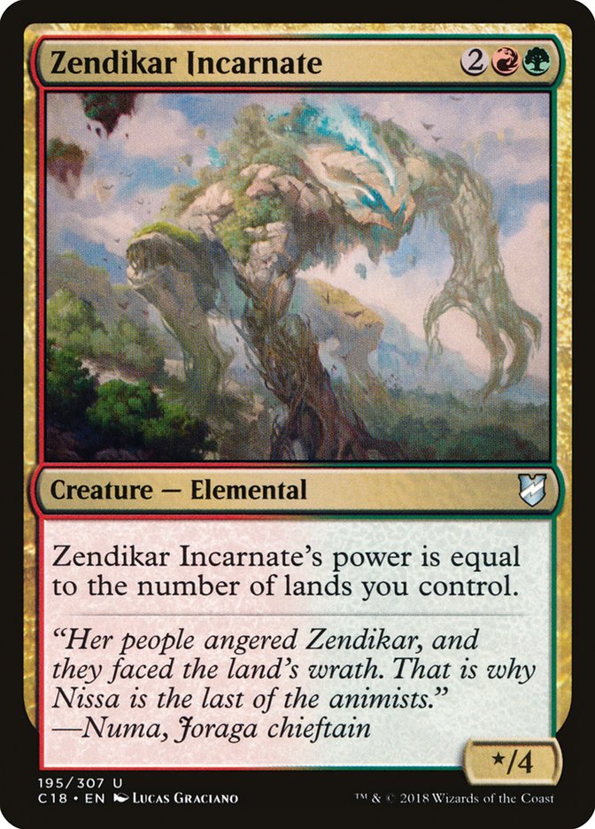 Zendikar Incarnate [Commander 2018] - Devastation Store | Devastation Store