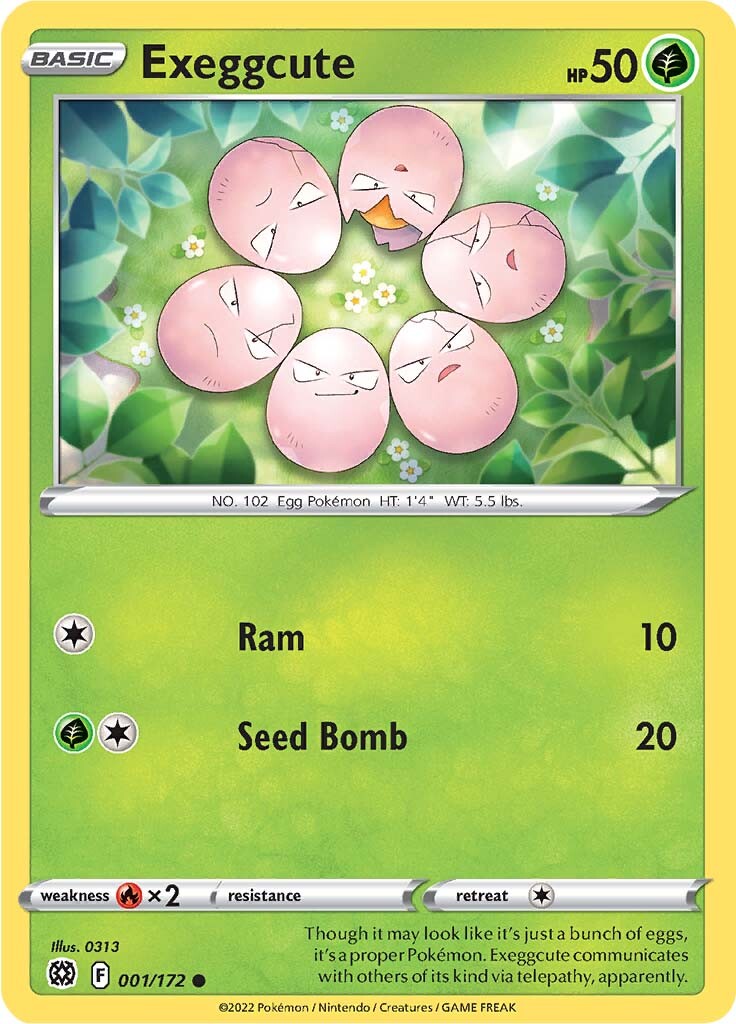 Exeggcute (001/172) [Sword & Shield: Brilliant Stars] | Devastation Store