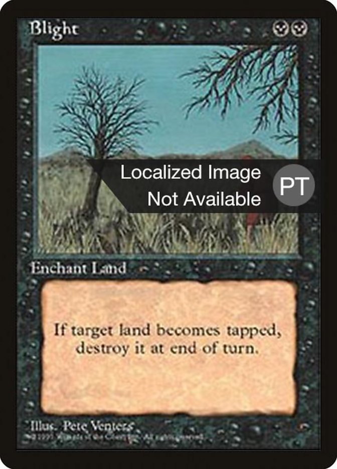 Blight [Fourth Edition (Foreign Black Border)] | Devastation Store