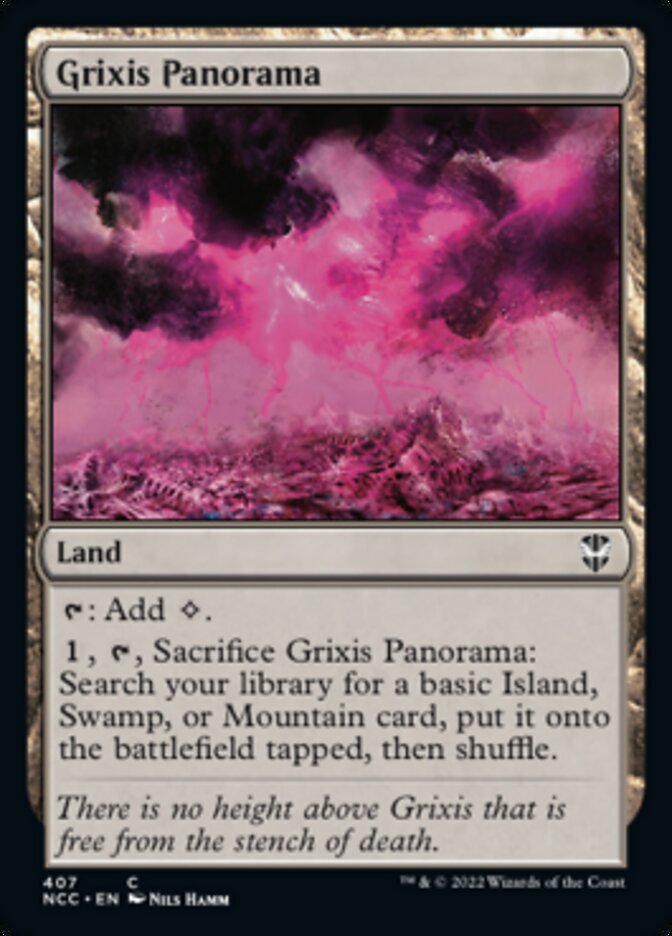 Grixis Panorama [Streets of New Capenna Commander] | Devastation Store