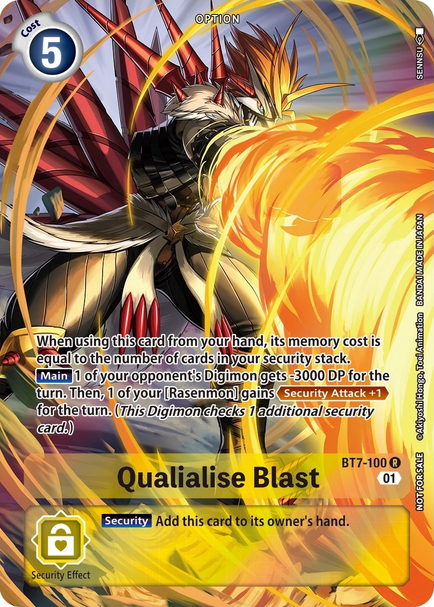 Qualialise Blast [BT7-100] (Summer 2022 Dash Pack) [Next Adventure Promos] | Devastation Store