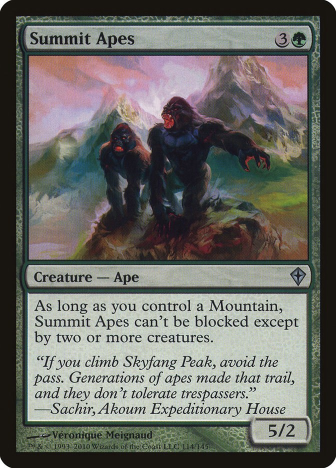 Summit Apes [Worldwake] - Devastation Store | Devastation Store