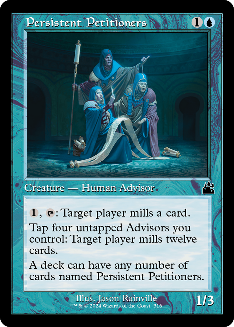 Persistent Petitioners (Retro Frame) [Ravnica Remastered] | Devastation Store