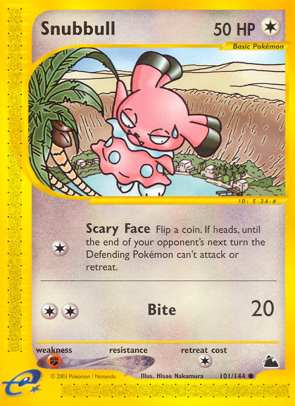 Snubbull (101/144) [Skyridge] | Devastation Store