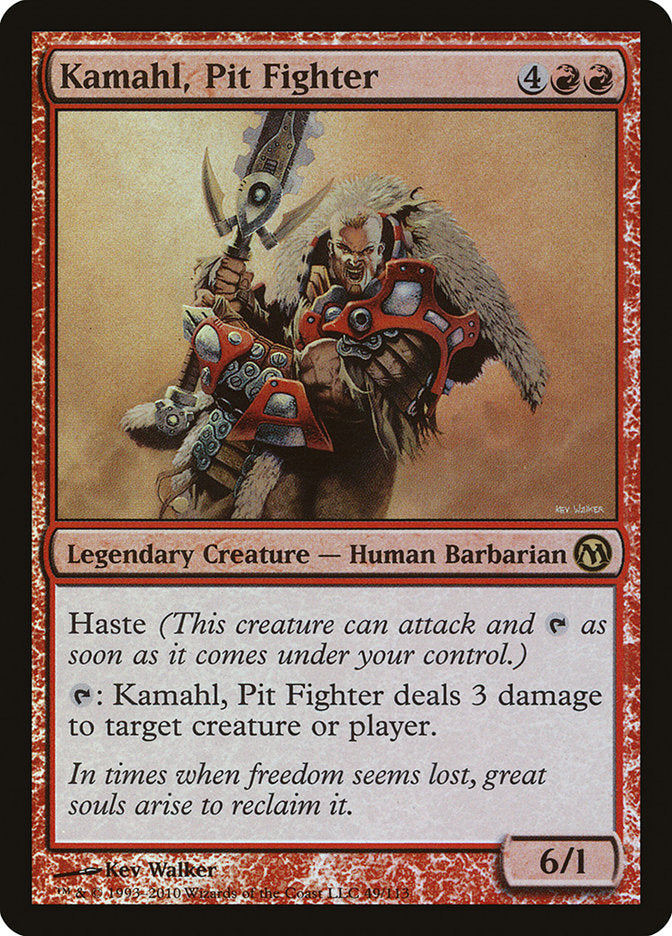 Kamahl, Pit Fighter [Duels of the Planeswalkers] | Devastation Store