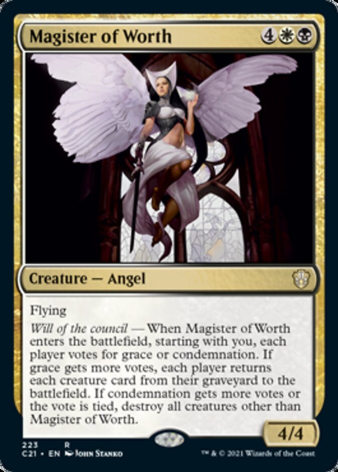 Magister of Worth [Commander 2021] | Devastation Store