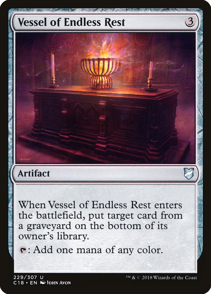 Vessel of Endless Rest [Commander 2018] | Devastation Store