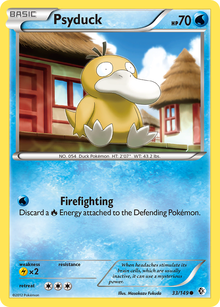 Psyduck (33/149) [Black & White: Boundaries Crossed] | Devastation Store