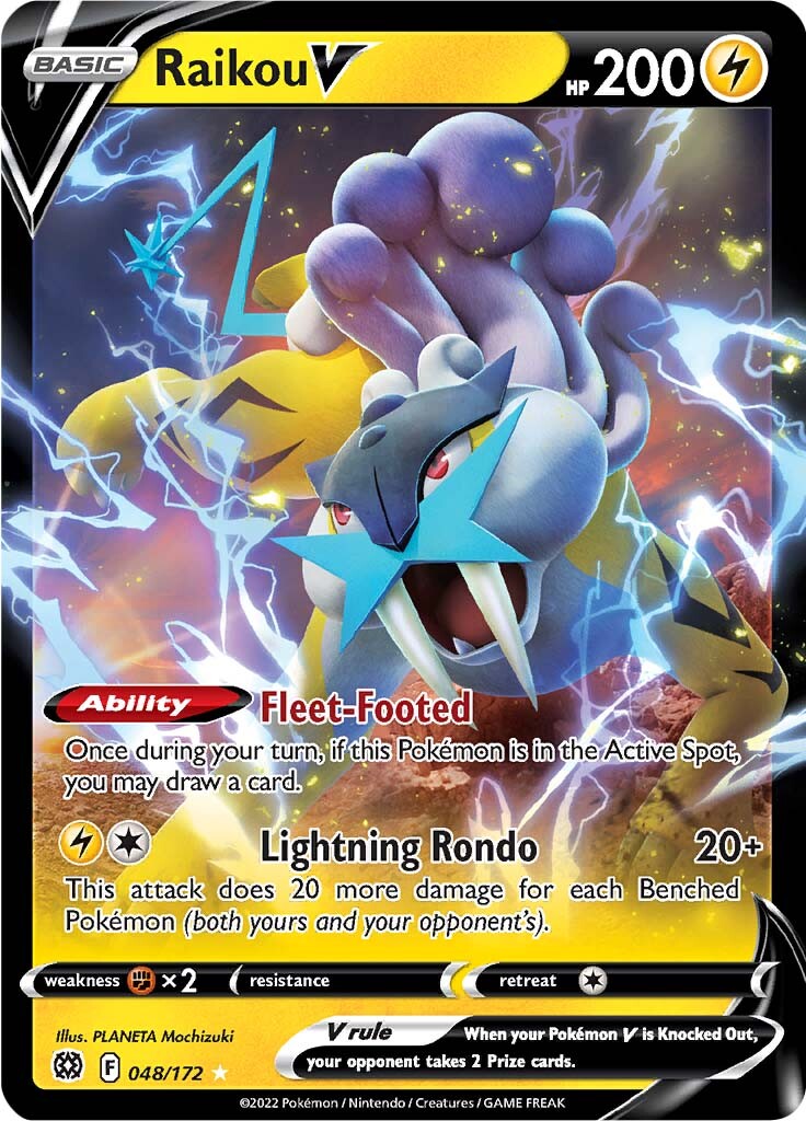 Raikou V (048/172) [Sword & Shield: Brilliant Stars] | Devastation Store