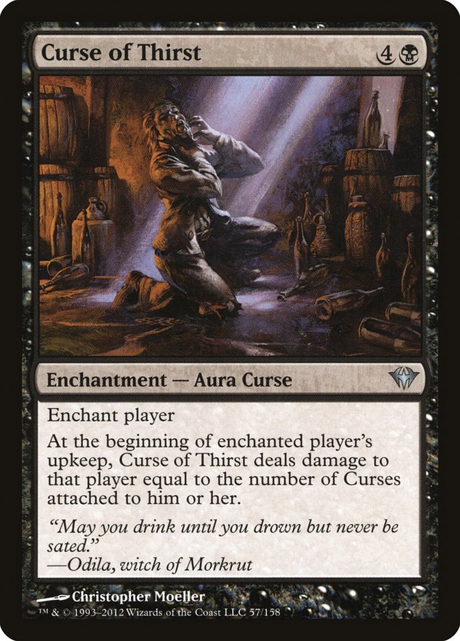 Curse of Thirst [Dark Ascension] | Devastation Store